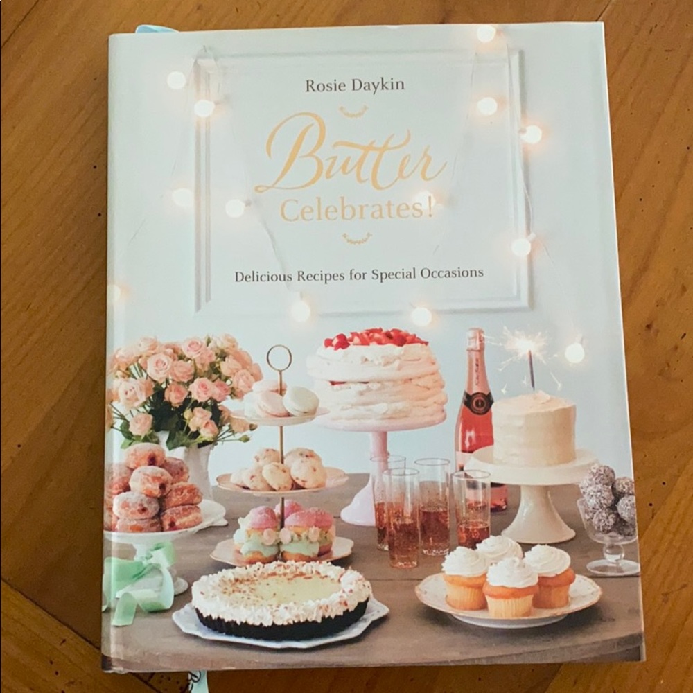 BUTTER CELEBRATES BOOK hardcover